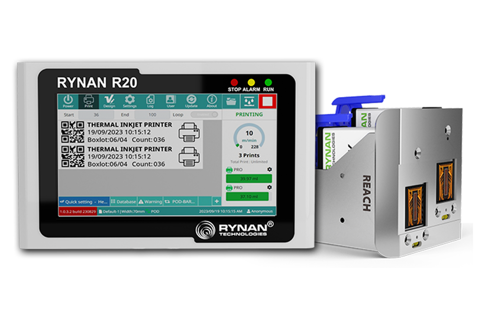 R20 Controller & REACH Printhead